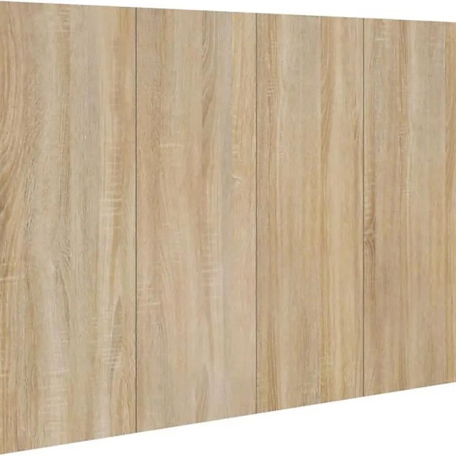 Vidaxl Tête de lit Chêne sonoma 120x1,5x80 cm Bois d'ingénierie 811028
