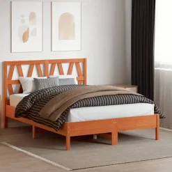 Vidaxl Tête de lit cire marron 160 cm bois massif de pin 844306 Hot
