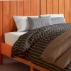 Vidaxl Tête de lit cire marron 135 cm bois massif de pin 844343