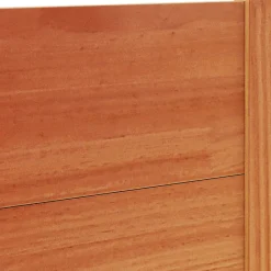 Vidaxl Tête de lit cire marron 135 cm bois massif de pin 844323