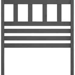 Vidaxl Tête de lit Gris 81x4x100 cm Bois massif de pin