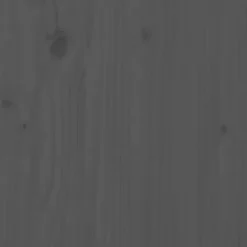 Vidaxl Tête de lit Gris 81x4x104 cm Bois massif de pin 818167 Best