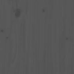 Vidaxl Tête de lit Gris 186x4x100 cm Bois massif de pin 818437
