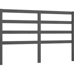 Vidaxl Tête de lit Gris 166x4x100 cm Bois massif de pin 817652 Outlet