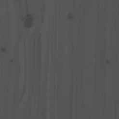 Vidaxl Tête de lit Gris 166x4x100 cm Bois massif de pin 818432