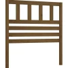 Vidaxl Tête de lit Marron miel 81x4x100 cm Bois massif de pin