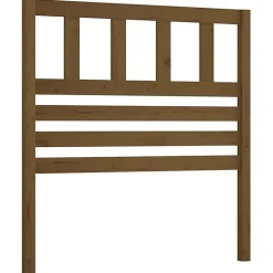 Vidaxl Tête de lit Marron miel 81x4x100 cm Bois massif de pin