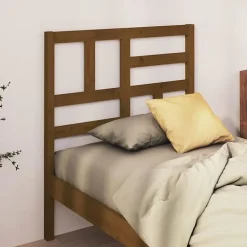 Vidaxl Tête de lit Marron miel 106x4x104 cm Bois massif de pin 818178 Online
