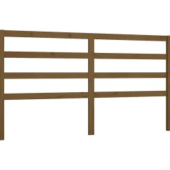Vidaxl Tête de lit Marron miel 206x4x100 cm Bois massif de pin 817663 Clearance
