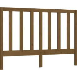 Vidaxl Tête de lit Marron miel 146x4x100 cm Bois massif de pin 817693