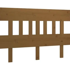Vidaxl Tête de lit Marron miel 143,5x3x81 cm Bois massif de pin 819123 Discount