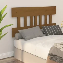 Vidaxl Tête de lit Marron miel 143,5x3x81 cm Bois massif de pin 819123 Discount