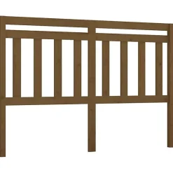 Vidaxl Tête de lit Marron miel 146x4x100 cm Bois massif de pin 814097 Hot