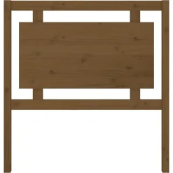 Vidaxl Tête de lit Marron miel 95,5x4x100 cm Bois massif de pin 817923