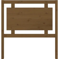 Vidaxl Tête de lit Marron miel 95,5x4x100 cm Bois massif de pin 817923