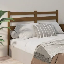 Vidaxl Tête de lit Marron miel 126x4x100 cm Bois massif de pin 818413 Clearance