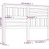 Vidaxl Tête de lit Marron miel, 141x4x100 cm Bois massif de pin Best