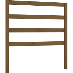 Vidaxl Tête de lit Marron miel 81x4x100 cm Bois massif de pin 817618
