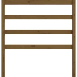 Vidaxl Tête de lit Marron miel 81x4x100 cm Bois massif de pin 817618