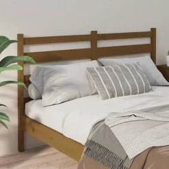Vidaxl Tête de lit Marron miel 186x4x100 cm Bois massif de pin 818438 Sale