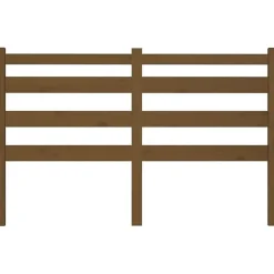 Vidaxl Tête de lit Marron miel 166x4x100 cm Bois massif de pin 818433