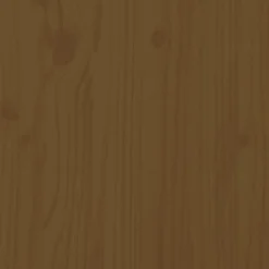 Vidaxl Tête de lit Marron miel 156x4x100 cm Bois massif de pin 817898