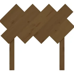 Vidaxl Tête de lit Marron miel 92x3x81 cm Bois massif de pin 819203 Discount