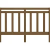 Vidaxl Tête de lit Marron miel 146x4x100 cm Bois massif de pin 817793 Online
