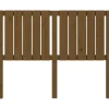 Vidaxl Tête de lit Marron miel 125,5x4x100 cm Bois massif de pin 818863 Hot