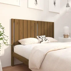 Vidaxl Tête de lit Marron miel 125,5x4x100 cm Bois massif de pin 818863 Hot