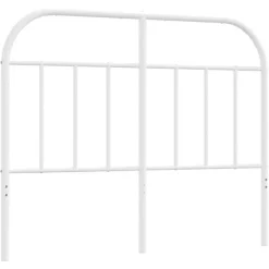Vidaxl Tête de lit métal blanc 120 cm 353715 Clearance