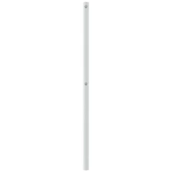 Vidaxl Tête de lit métal blanc 193 cm 350968 New