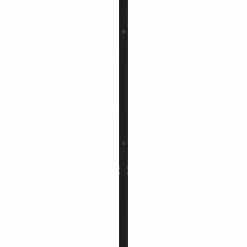 Vidaxl Tête de lit métal noir 135 cm 352351
