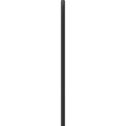 Vidaxl Tête de lit métal noir 200 cm 353673