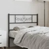 Vidaxl Tête de lit métal noir 100 cm 355296