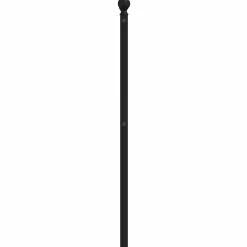 Vidaxl Tête de lit métal noir 200 cm 353477 Hot