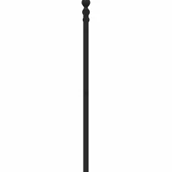 Vidaxl Tête de lit métal noir 160 cm 353572 New
