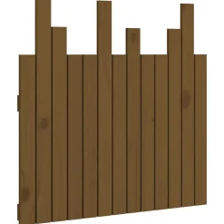 Vidaxl Tête de lit murale Marron miel 82,5x3x80 cm Bois massif de pin 824806 New