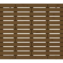 Vidaxl Tête de lit murale Marron miel 96x3x91,5 cm Bois massif de pin 824676 Hot
