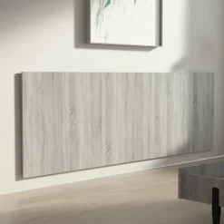Vidaxl Tête de lit murale Sonoma gris 240x1,5x80 cm Bois d'ingénierie 816980