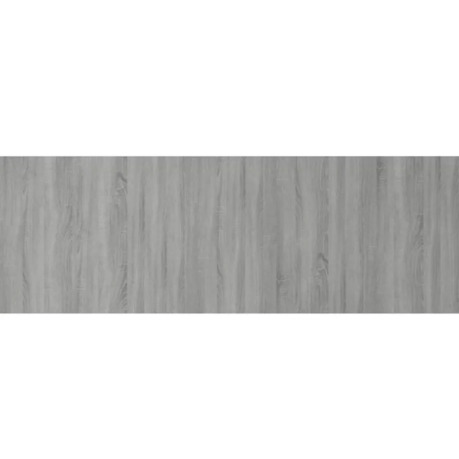 Vidaxl Tête de lit murale Sonoma gris 240x1,5x80 cm Bois d'ingénierie 816980