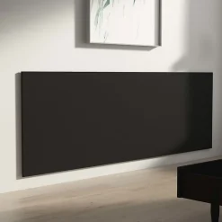 Vidaxl Tête de lit murale Noir 240x1,5x80 cm Bois d'ingénierie 811053 Online