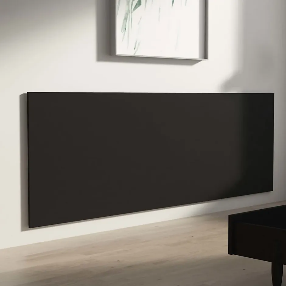 Vidaxl Tête de lit murale Noir 240x1,5x80 cm Bois d'ingénierie 811053 Online