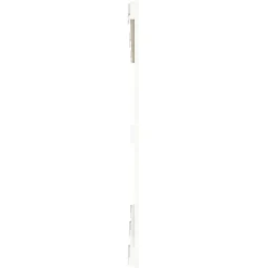 Vidaxl Tête de lit murale Blanc 147x3x90 cm Bois massif de pin 824894