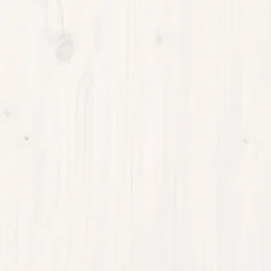 Vidaxl Tête de lit murale Blanc 81x3x91,5 cm Bois massif de pin 824694
