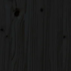 Vidaxl Tête de lit Noir 95,5x4x100 cm Bois massif de pin 818854 Online