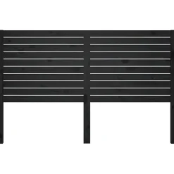 Vidaxl Tête de lit Noir 141x4x100 cm Bois massif de pin 819019