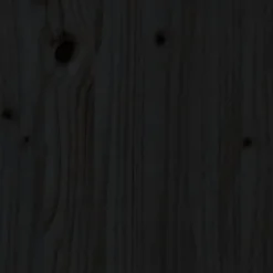 Vidaxl Tête de lit Noir 166x4x100 cm Bois massif de pin 818784 Best