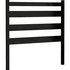 Vidaxl Tête de lit Noir 81x4x100 cm Bois massif de pin 818399
