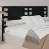 Vidaxl Tête de lit Noir 206x4x100 cm Bois massif de pin 818794 Discount